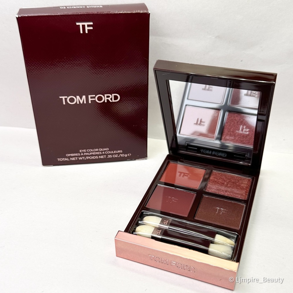🆕 TOM FORD Eye Color Quad - Cherry Smoke NIB - Picture 2 of 9